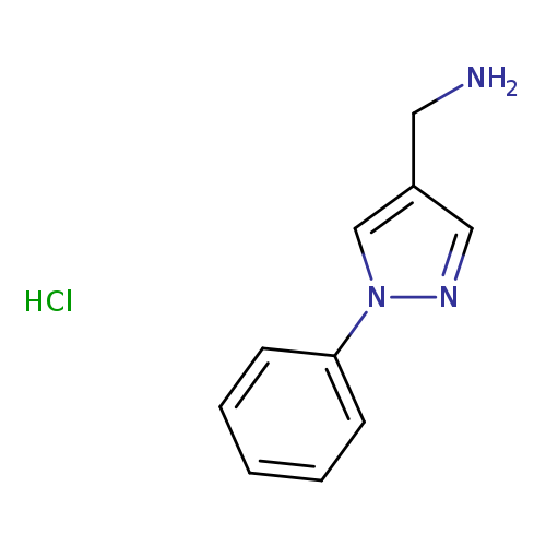 1H-Pyrazole-4-methanamine, 1-phenyl-, hydrochloride