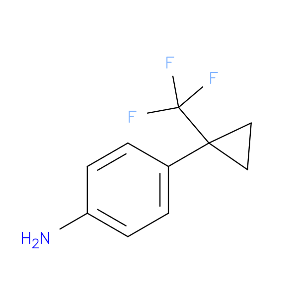 4-(1-(Trifluoromethyl)cyclopropyl)benzenamine
