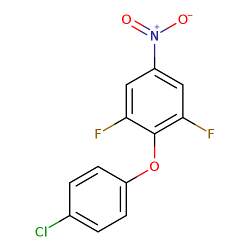 2-(4-Chlorophenoxy)-1,3-difluoro-5-nitrobenzene
