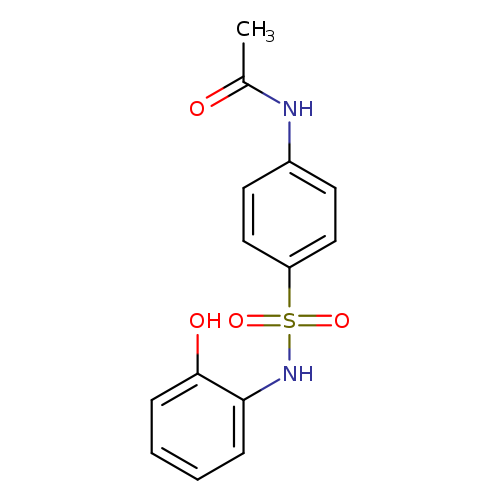 N-(4-([(2-Hydroxyphenyl)amino]sulfonyl)phenyl)acetamide