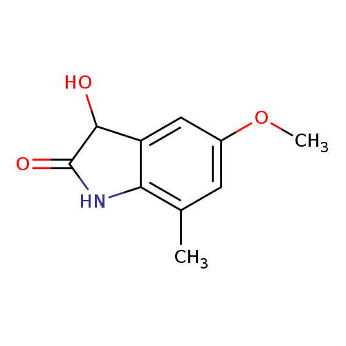 3-hydroxy-5-methoxy-7-methyl-2,3-dihydro-1H-indol-2-one