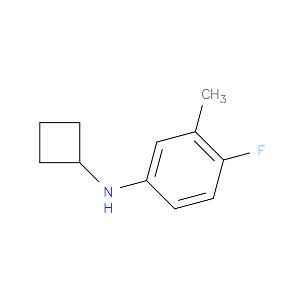 N-cyclobutyl-4-fluoro-3-methylaniline
