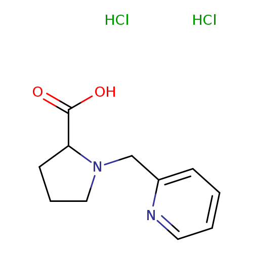 1-[(pyridin-2-yl)methyl]pyrrolidine-2-carboxylic acid dihydrochloride