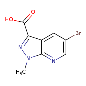 5-Bromo-1-methyl-1h-pyrazolo[3,4-b]pyridine-3-carboxylic acid