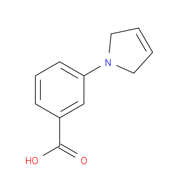 3-(2,5-dihydro-1H-pyrrol-1-yl)benzoic acid
