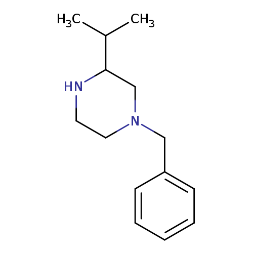 Piperazine, 3-(1-methylethyl)-1-(phenylmethyl)-