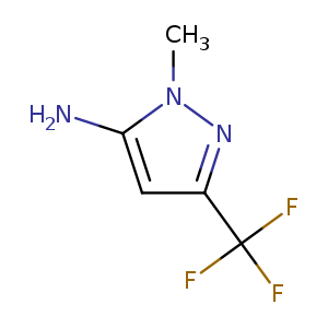 1H-Pyrazol-5-amine, 1-methyl-3-(trifluoromethyl)-