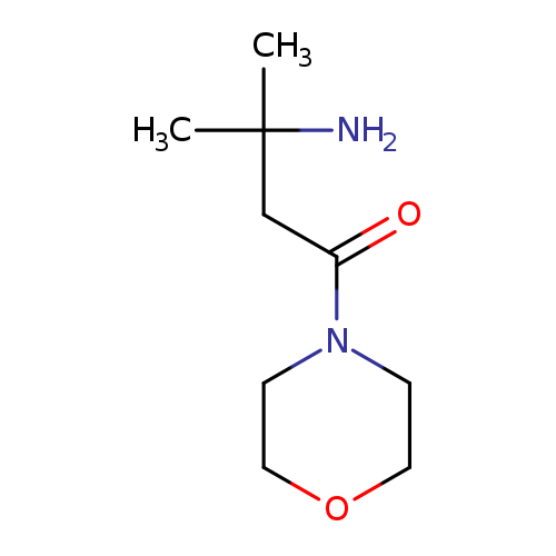 3-Amino-3-methyl-1-(morpholin-4-yl)butan-1-one
