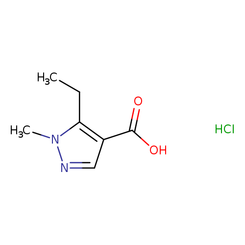 5-ethyl-1-methyl-1H-pyrazole-4-carboxylic acid hydrochloride
