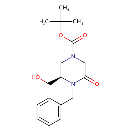 (R)-1-Boc-4-benzyl-3-(hydroxymethyl)-5-oxopiperazine