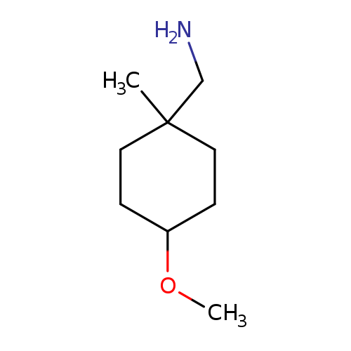 (4-methoxy-1-methylcyclohexyl)methanamine