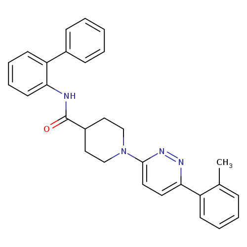 N-{[1,1'-biphenyl]-2-yl}-1-[6-(2-methylphenyl)pyridazin-3-yl]piperidine-4-carboxamide
