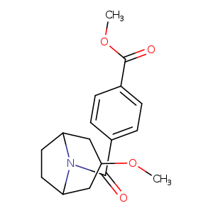 methyl 4-{3-methoxy-8-azabicyclo[3.2.1]octane-8-carbonyl}benzoate
