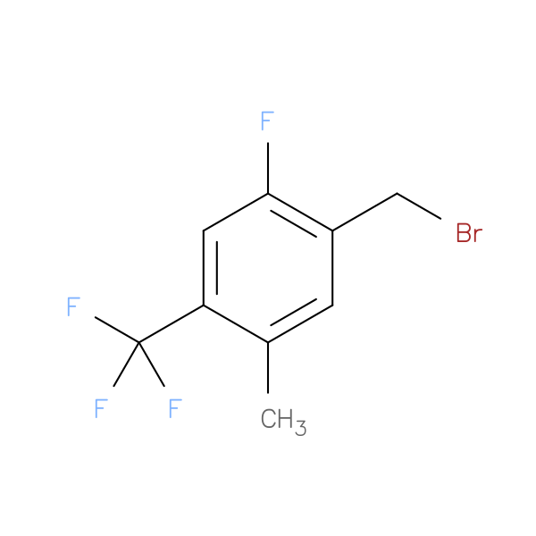 1-(Bromomethyl)-2-fluoro-5-methyl-4-(trifluoromethyl)benzene