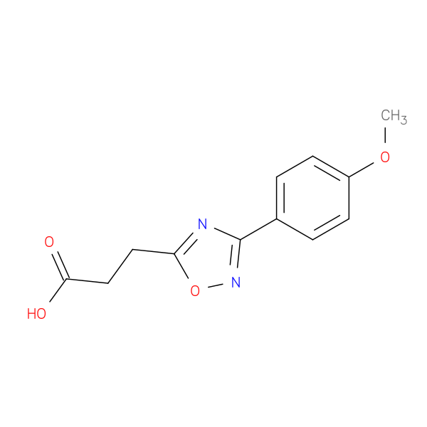 3-[3-(4-Methoxyphenyl)-1,2,4-Oxadiazol-5-Yl]Propanoic Acid
