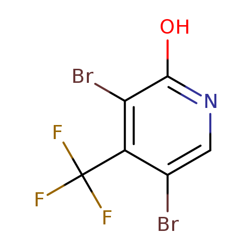 3,5-Dibromo-2-hydroxy-4-(trifluoromethyl)pyridine