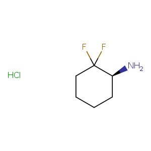 Cyclohexanamine, 2,2-difluoro-, hydrochloride (1:1), (1S)-