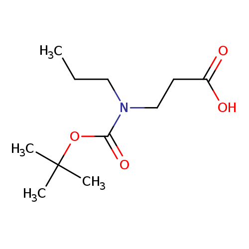 3-{[(tert-butoxy)carbonyl](propyl)amino}propanoic acid