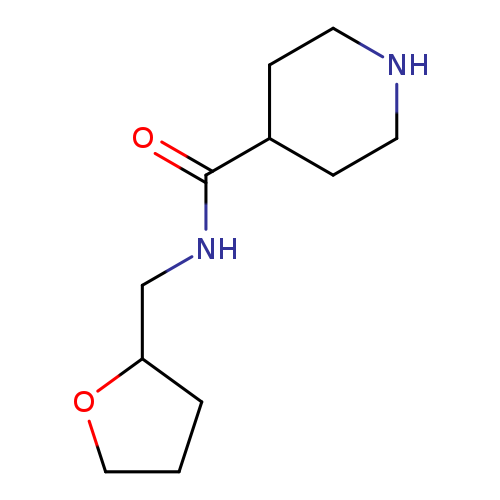N-(Oxolan-2-ylmethyl)piperidine-4-carboxamide