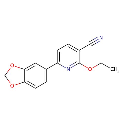 6-(2H-1,3-benzodioxol-5-yl)-2-ethoxypyridine-3-carbonitrile