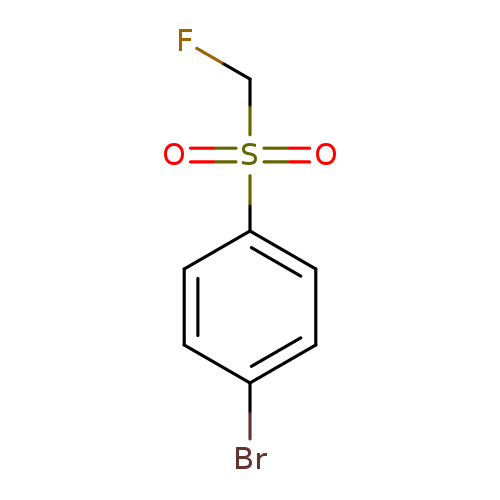 1-bromo-4-fluoromethanesulfonylbenzene