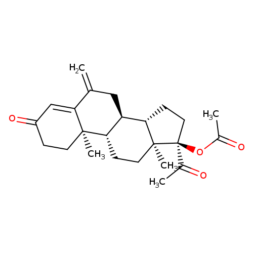 17-hydroxy-6-methylenepregn-4-ene-3,20-dione 17-acetate