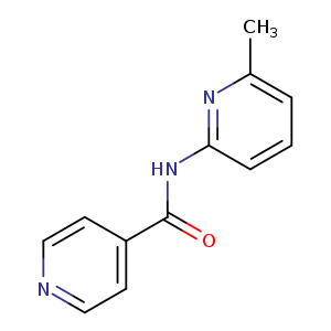 N-(6-methylpyridin-2-yl)pyridine-4-carboxamide