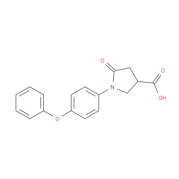 5-Oxo-1-(4-phenoxyphenyl)pyrrolidine-3-carboxylic acid