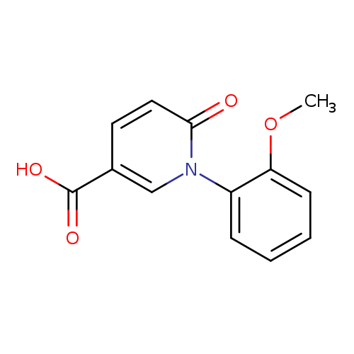1-(2-methoxyphenyl)-6-oxo-1,6-dihydropyridine-3-carboxylic acid
