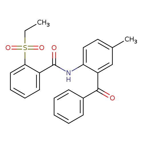 N-(2-benzoyl-4-methylphenyl)-2-(ethanesulfonyl)benzamide