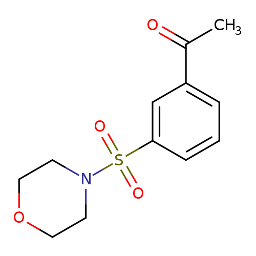 1-[3-(Morpholine-4-sulfonyl)phenyl]ethan-1-one