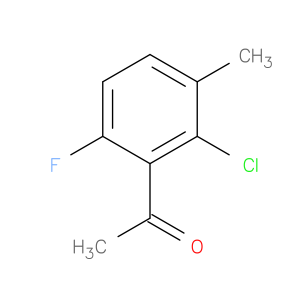 1-(2-Chloro-6-fluoro-3-methylphenyl)ethanone