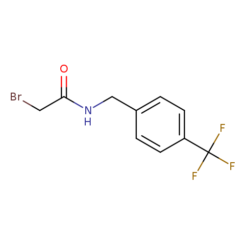 2-Bromo-N-(4-(trifluoromethyl)benzyl)acetamide