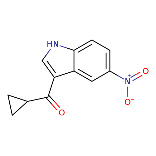 3-cyclopropanecarbonyl-5-nitro-1H-indole