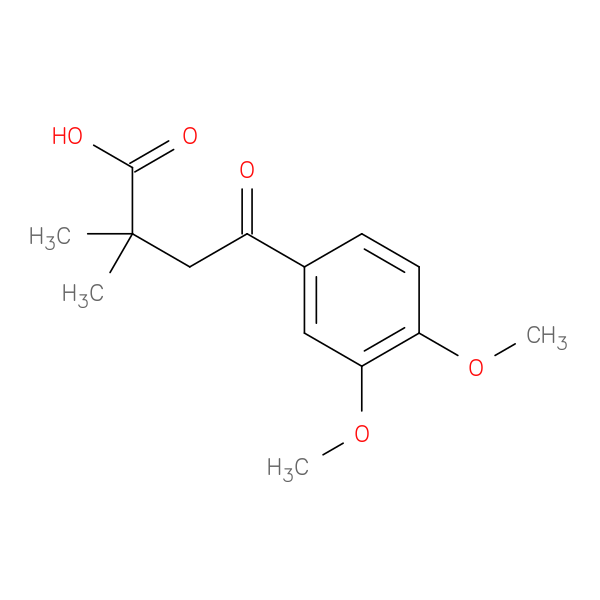 4-(3,4-Dimethoxyphenyl)-2,2-dimethyl-4-oxobutyric acid
