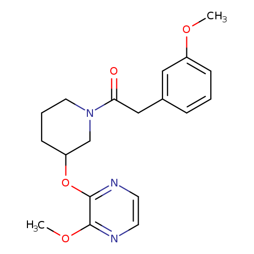 2-(3-methoxyphenyl)-1-{3-[(3-methoxypyrazin-2-yl)oxy]piperidin-1-yl}ethan-1-one
