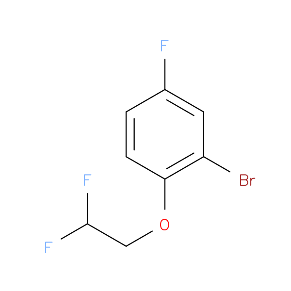 2-Bromo-1-(2,2-difluoroethoxy)-4-fluorobenzene