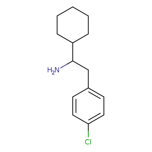 2-(4-chlorophenyl)-1-cyclohexylethan-1-amine