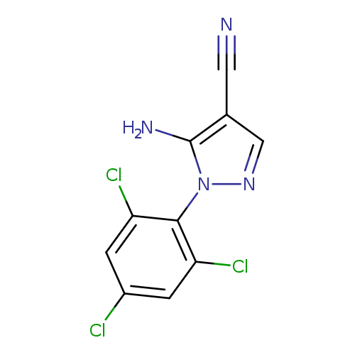 5-Amino-1-(2,4,6-trichlorophenyl)-1H-pyrazole-4-carbonitrile