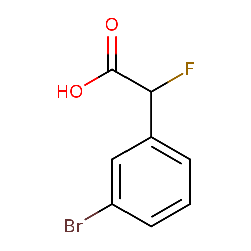 2-(3-Bromophenyl)-2-fluoroaceticacid