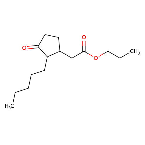 Cyclopentaneacetic acid, 3-oxo-2-pentyl-, propyl ester