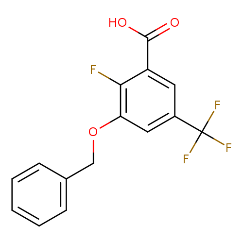 3-(Benzyloxy)-2-fluoro-5-(trifluoromethyl)benzoic acid