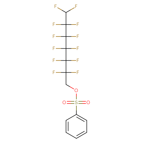 2,2,3,3,4,4,5,5,6,6,7,7-Dodecafluoroheptyl benzenesulfonate