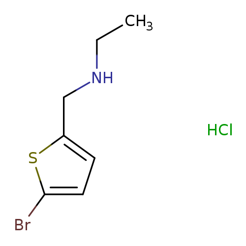 [(5-bromothiophen-2-yl)methyl](ethyl)aminehydrochloride