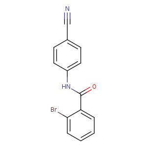 Benzamide, 2-bromo-N-(4-cyanophenyl)-
