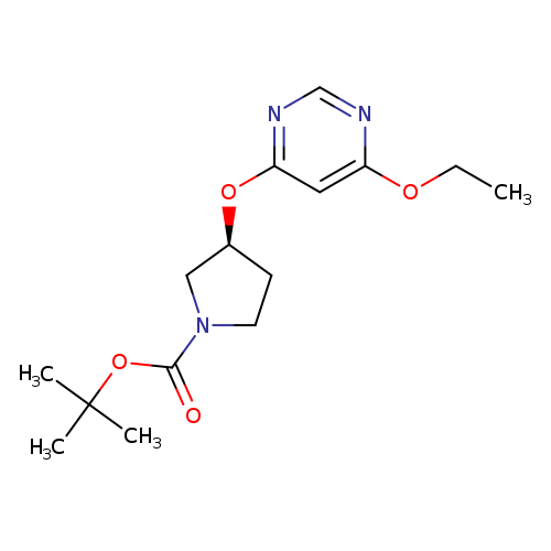 (S)-tert-Butyl 3-((6-ethoxypyrimidin-4-yl)oxy)pyrrolidine-1-carboxylate