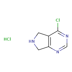 4-Chloro-5h,6h,7h-pyrrolo[3,4-d]pyrimidine hydrochloride