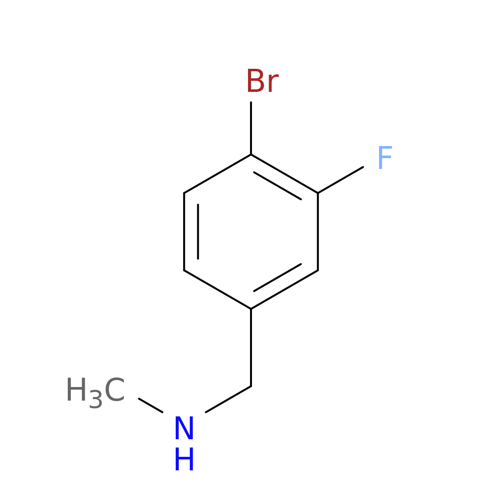 [(4-bromo-3-fluorophenyl)methyl](methyl)amine