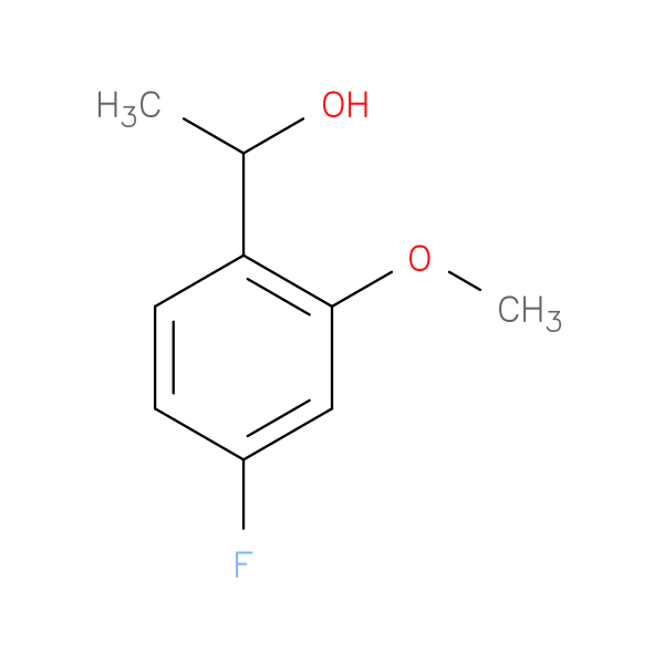 1-(4-Fluoro-2-methoxyphenyl)ethanol