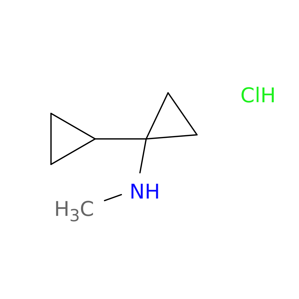 N-methyl-[1,1'-bi(cyclopropane)]-1-amine hydrochloride